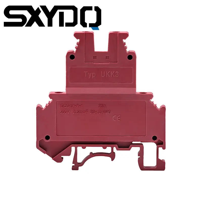JUKK 3 Industrial Double Deck Layer Replace Terminal Blocks (3)