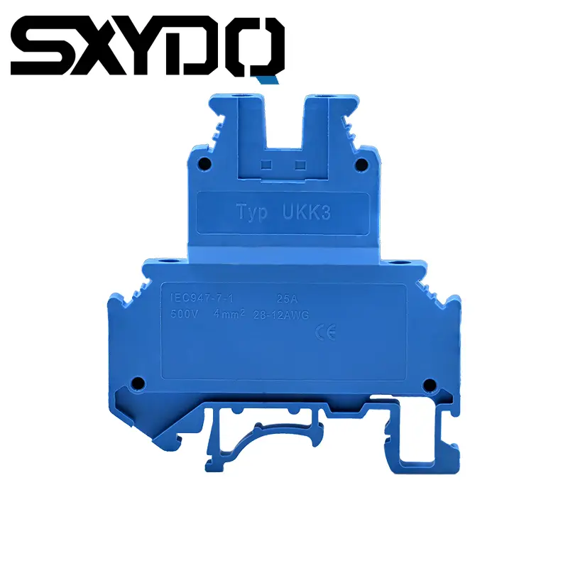 JUKK 3 Industrial Double Deck Layer Replace Terminal Blocks (1)