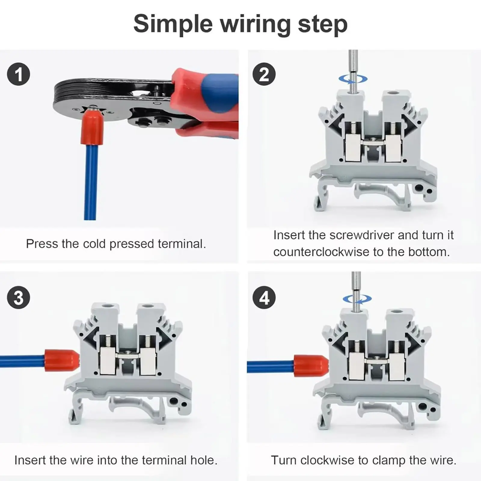 The Difference between Screw Din Rail Terminal Blocks and Push in Spring DIN Rail Terminal Blocks (2)